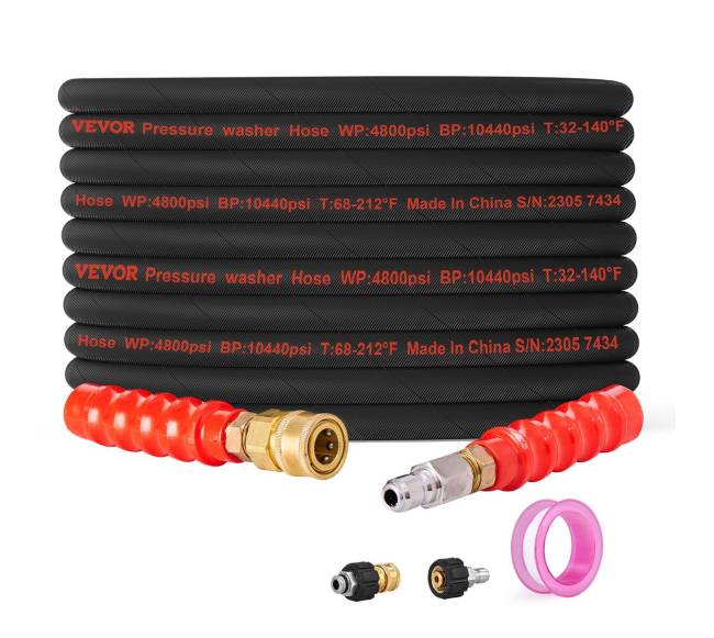 Aukšto slėgio plovimo žarna 30,5 m0