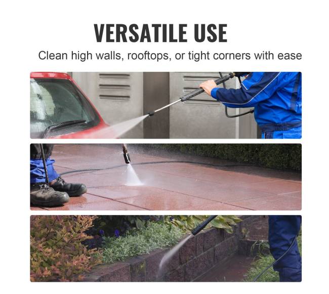 Aukšto slėgio plovimo žarna 30,5 m5