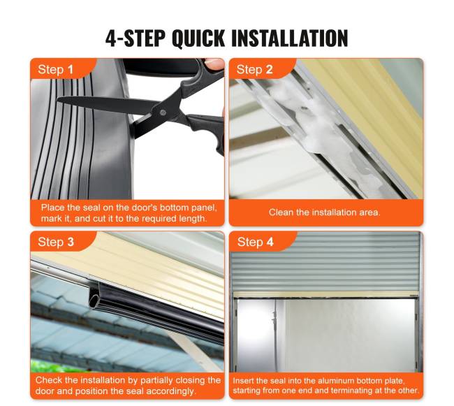 garažo vartų guminiai sandarikliai, U + O žiedo forma4