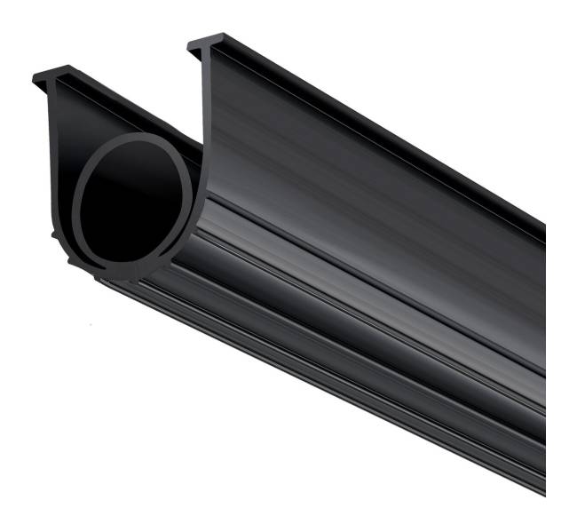 Garažo durų apačios tarpiklis, U forma, 6 m8