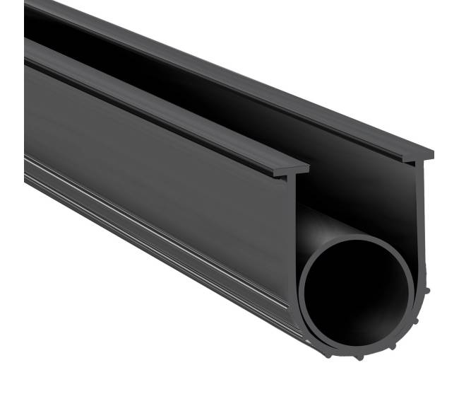 Garažo durų apačios tarpiklis, U forma, 6 m10