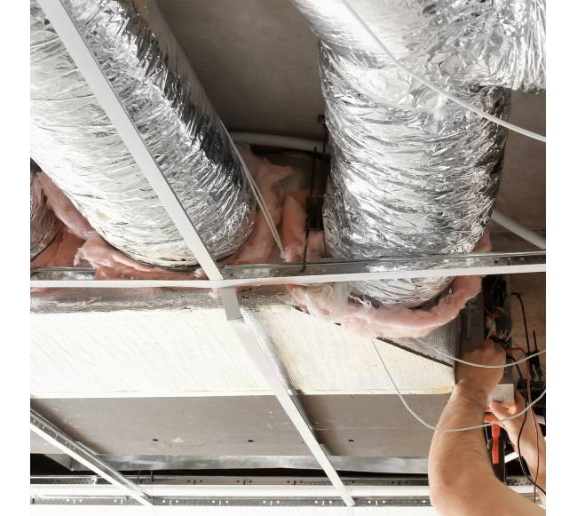 Vėdinimo žarna su izoliacija 158 mm 7,62 m7