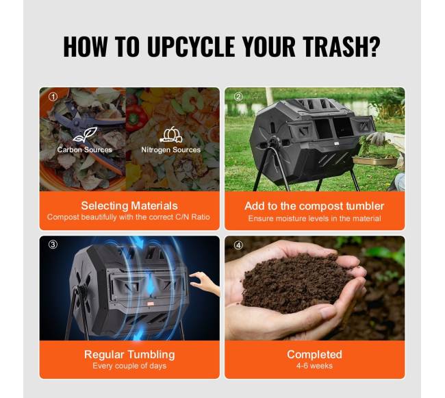 Komposto dėžė 162,7 litrų sukamąja konstrukcija5