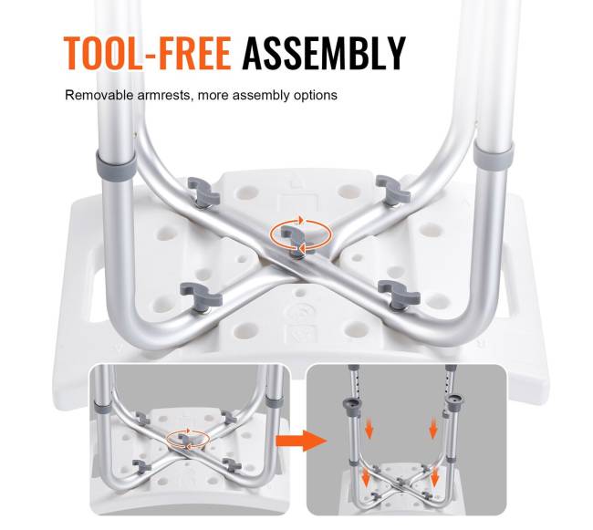 Reguliuojamo aukščio dušo kėdė6