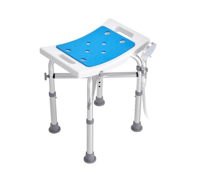 Reguliuojama dušo kėdė senjorams ir neįgaliesiems0