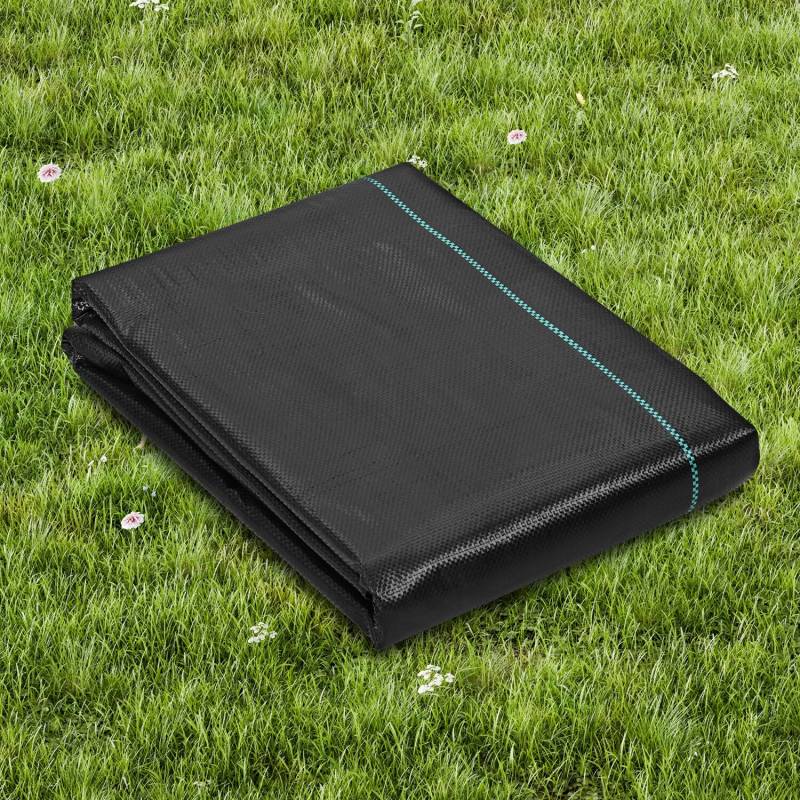 Juodas piktžolių kontrolės audinys, 3x100 pėdų0