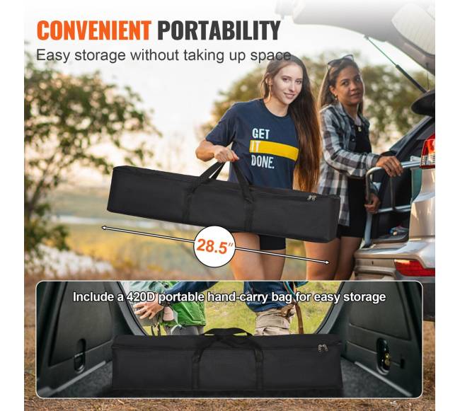 Projektoriaus ekranas su stovu, 100 colių4