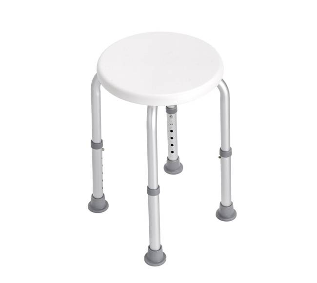 Dušo kėdė su reguliuojamu aukščiu0