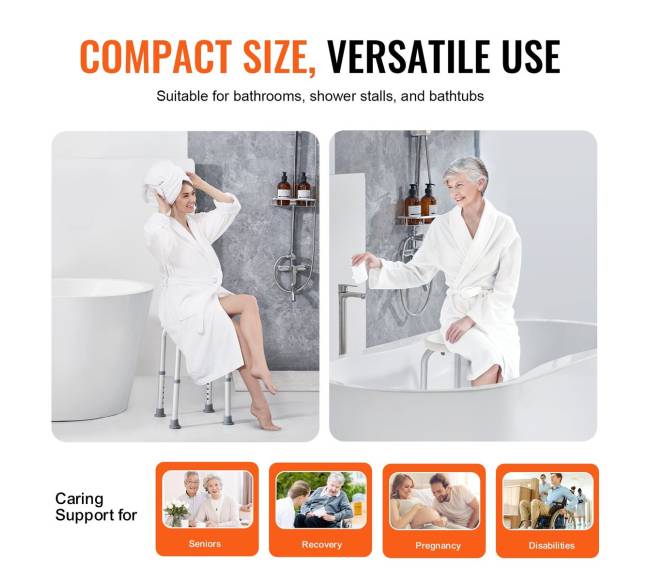 Dušo kėdė su reguliuojamu aukščiu2