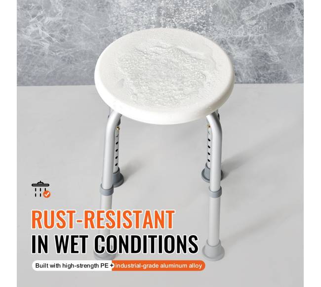 Dušo kėdė su reguliuojamu aukščiu4