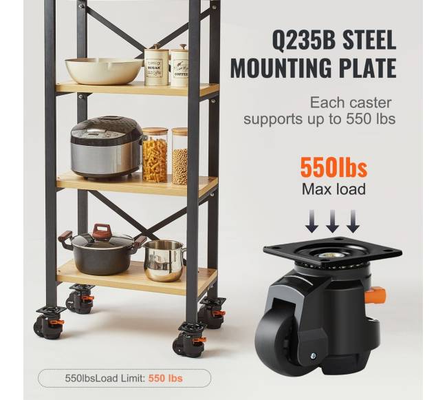 Lengvės rinkinys su reguliuojamomis atramomis4