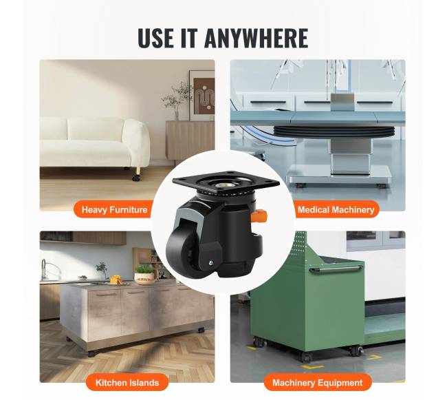 Lengvės rinkinys su reguliuojamomis atramomis5