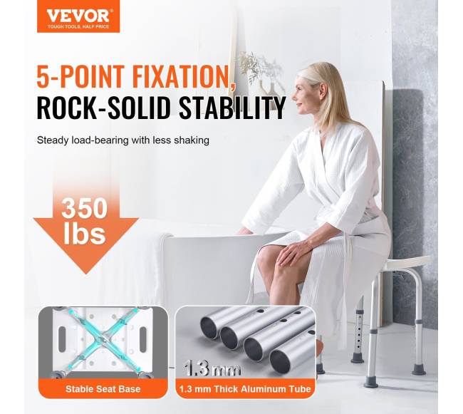 Reguliuojamo aukščio dušo kėdė su rankenomis1