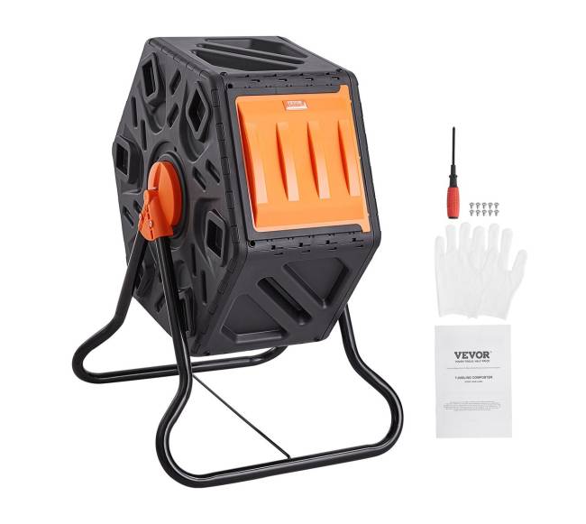 Sodo komposto dėžė, 70 L, viena kamera8