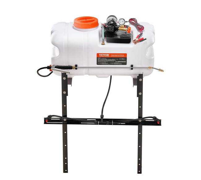 ATV purkštuvas su purškimo strėle, 60 l0