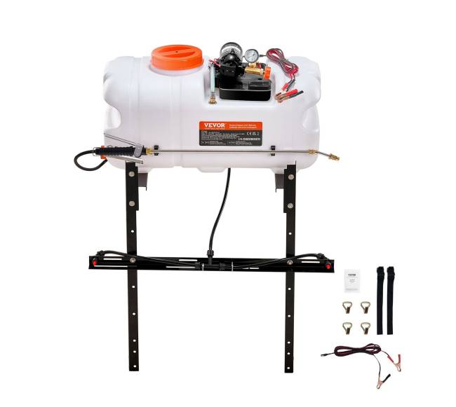 ATV purkštuvas su purškimo strėle, 60 l8