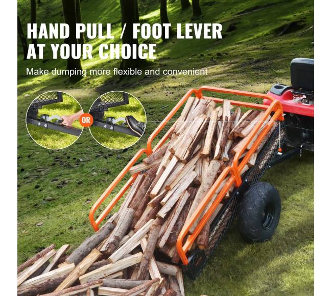 Plieninė priekaba ATV transportui, iki 680 kg4