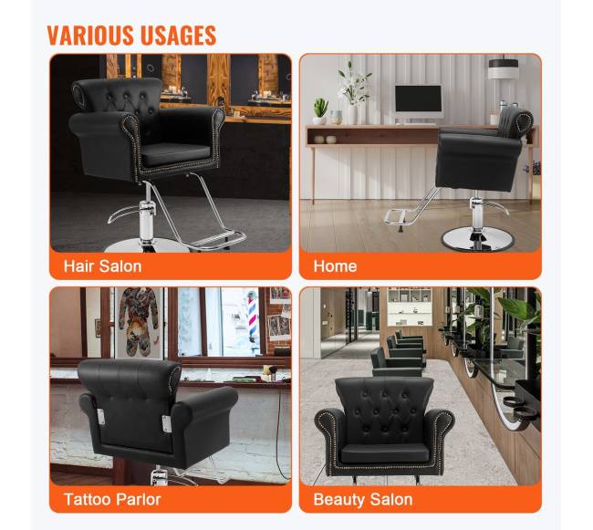 Kirpėjo kėdė grožio salonui, su hidrauliniu pompa5