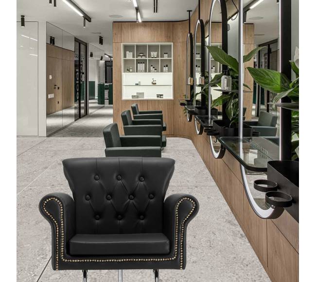 Kirpėjo kėdė grožio salonui, su hidrauliniu pompa7