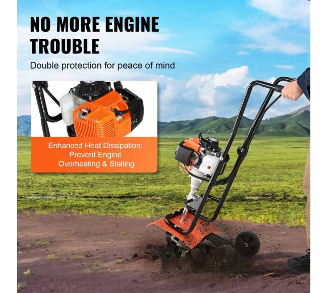 Benzininis 38CC 4-taktis sodo kultivatorius2