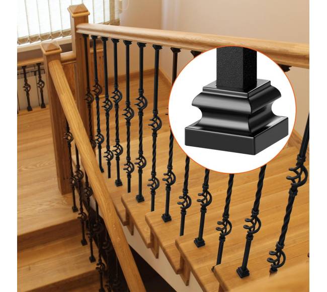 Aliuminio turėklų laikikliai laiptams, 50 vnt.7