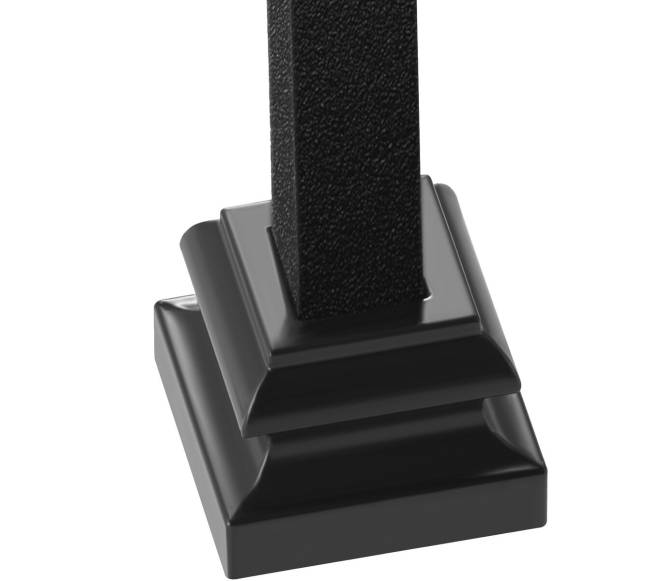 Aliuminio turėklų laikikliai laiptams, 50 vnt.10