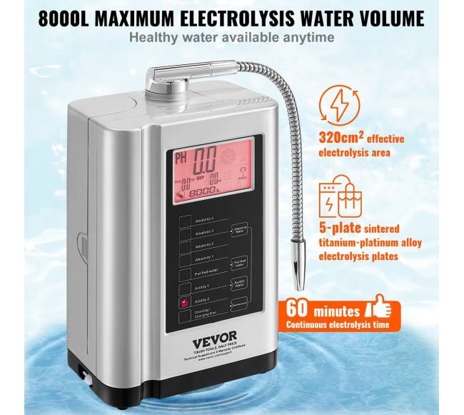 Vandens jonizatorius su pH reguliavimu2