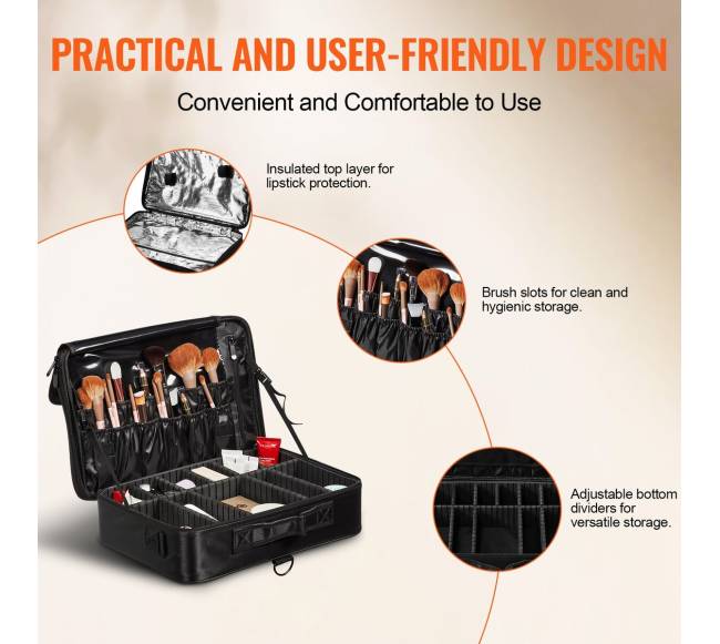 Didelis kosmetikos lagaminas su rankena4