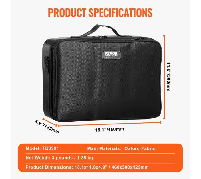 Didelis kosmetikos lagaminas su rankena6