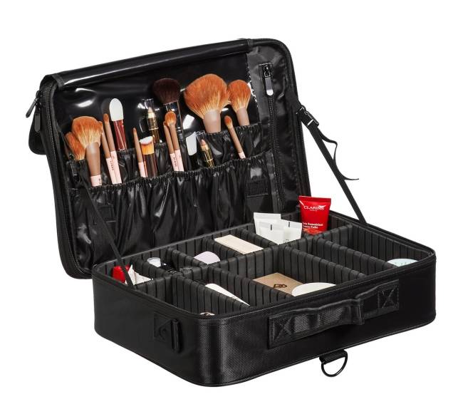 Didelis kosmetikos lagaminas su rankena10