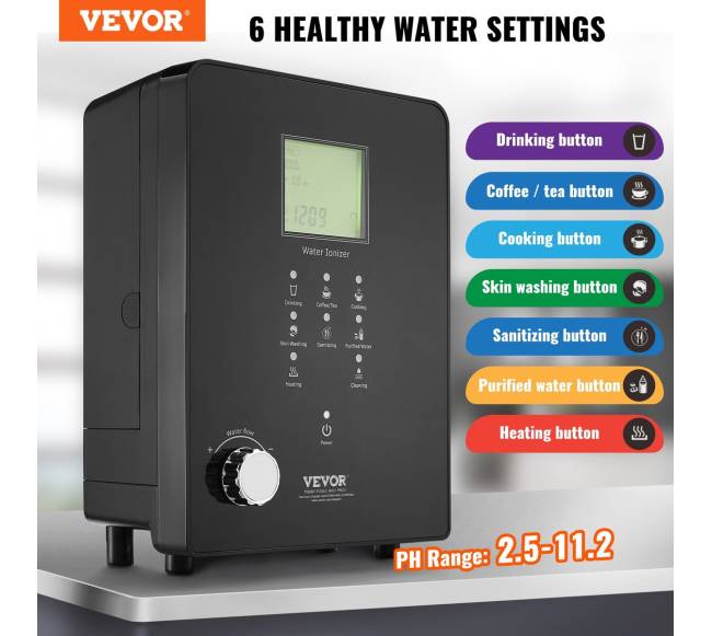 Vandens jonizatorius su UV ir šildymu1