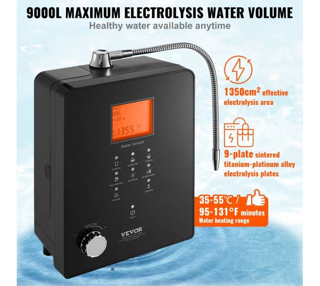 Vandens jonizatorius su UV ir šildymu2