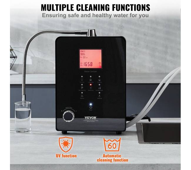 Vandens jonizatorius su UV ir šildymu3