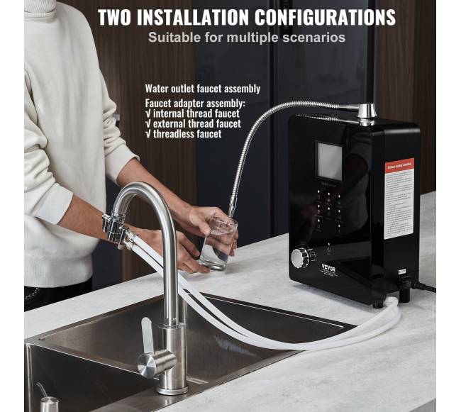 Vandens jonizatorius su UV ir šildymu4