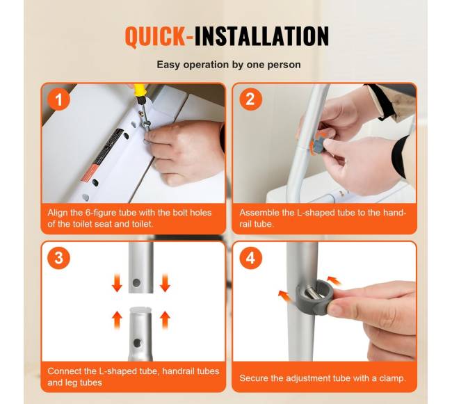 Reguliuojamas tualeto turėklas su paminkštintais atramomis5