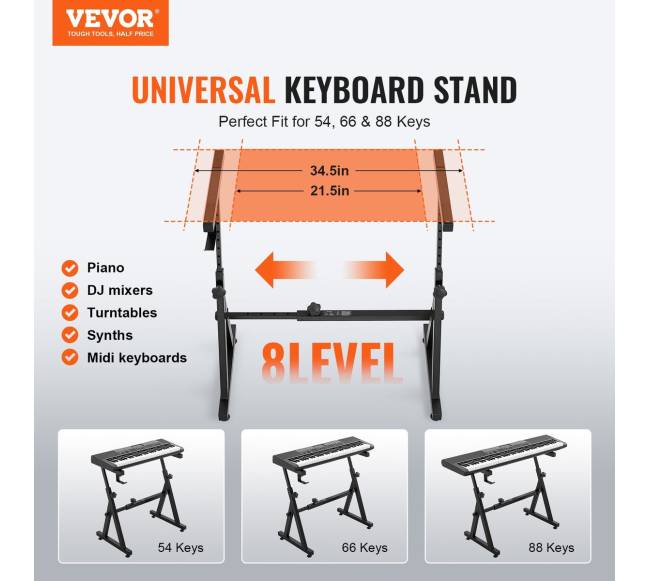 Elektrinio pianino stovų ir suoliukų rinkinys1
