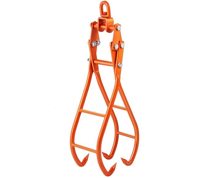 Rąstų pakėlimo kablis, 4 nagų griebtuvai8