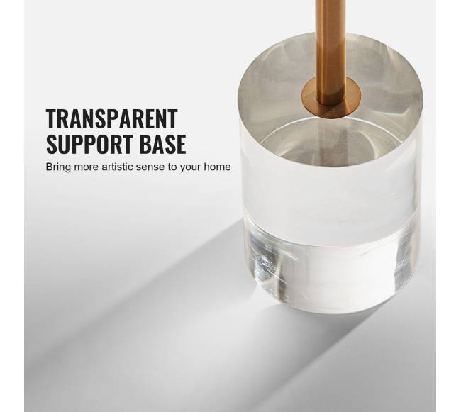 Skaidrus akrilinis staliukas su tvirtu pagrindu4