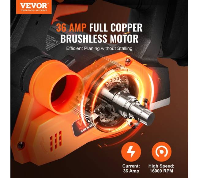 Belaidis elektrinis obliavimo įrankis, 82,55 mm plotis2