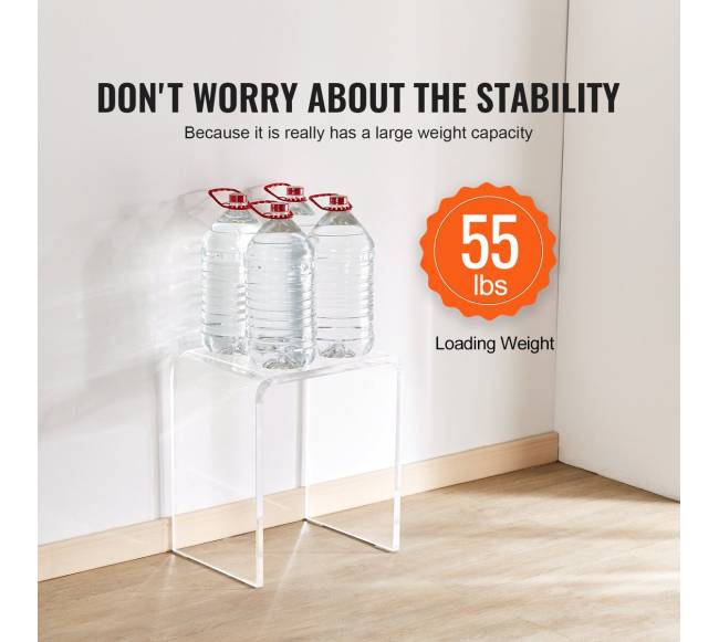 Akrilinė C formos šoninė staliukas2