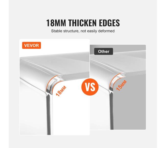 Akrilinė C formos šoninė staliukas3