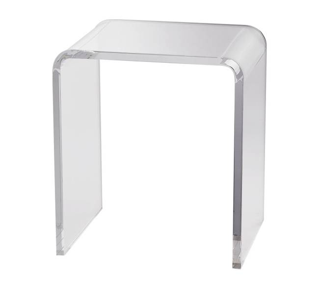 Akrilinė C formos šoninė staliukas9