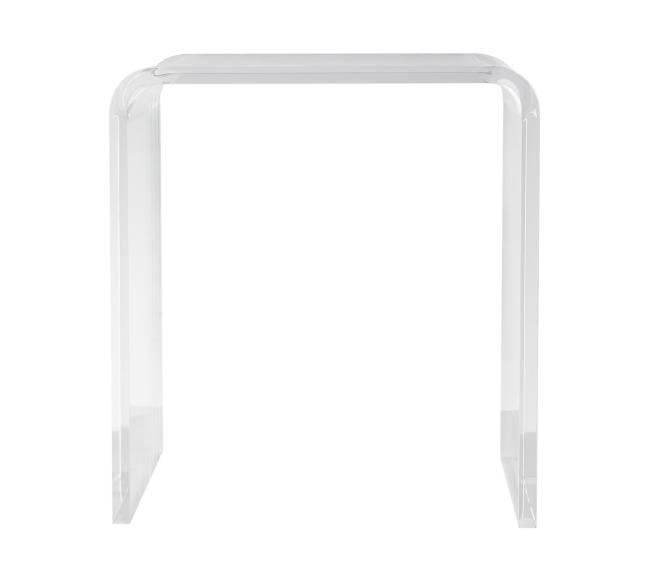Akrilinė C formos šoninė staliukas10