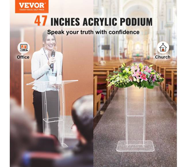 Akrilinis pultas su lentynėle ir plačiu paviršiumi1