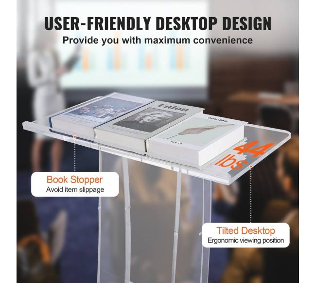 Akrilinis pultas su lentynėle ir plačiu paviršiumi4