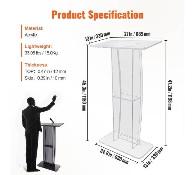 Akrilinis pultas su lentynėle ir plačiu paviršiumi6