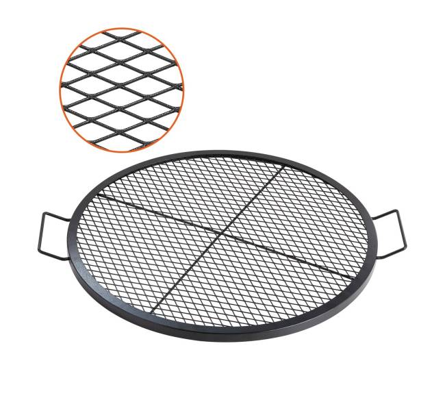 Apvali grotelė griliui laužavietei0
