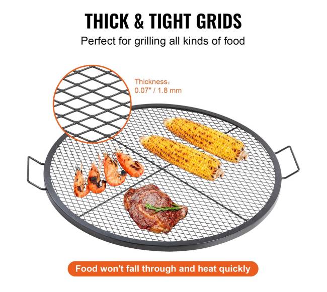 Apvali kepsninės grotelės laužui3