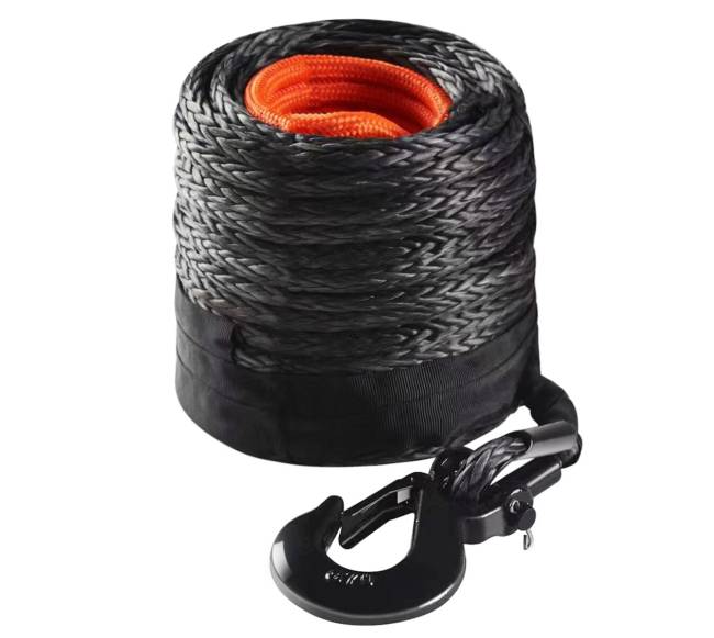 Sintetinis gervės lynas su kabliu automobiliams0