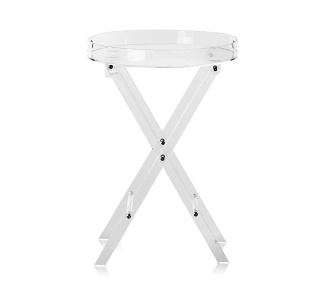 Akrilo sulankstomas padėklų staliukas9